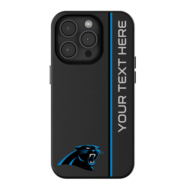 Carolina Panthers Personalized Sidebard iPhone MagSafe Compatible Phone Case for Apple iPhone
