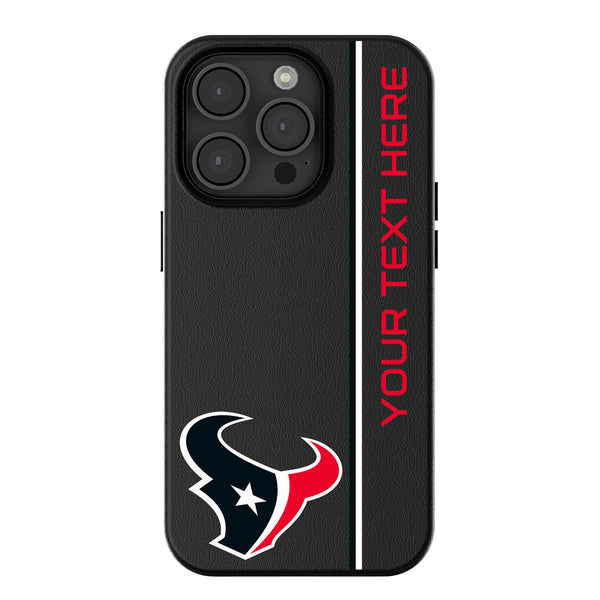 Houston Texans Personalized Sidebard iPhone MagSafe Compatible Phone Case for Apple iPhone