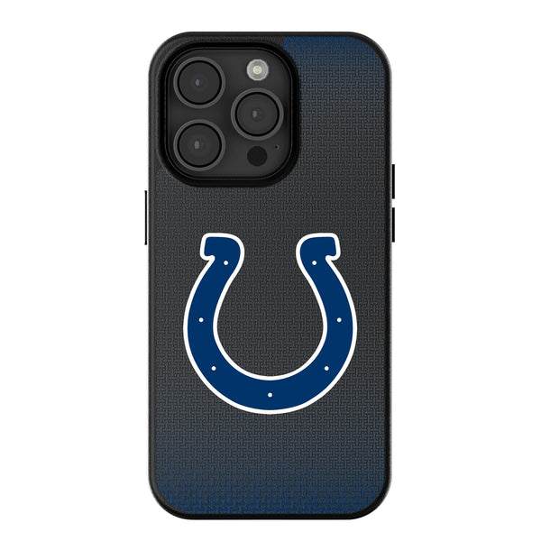 Indianapolis Colts Linen iPhone MagSafe Compatible Phone Case for Apple iPhone