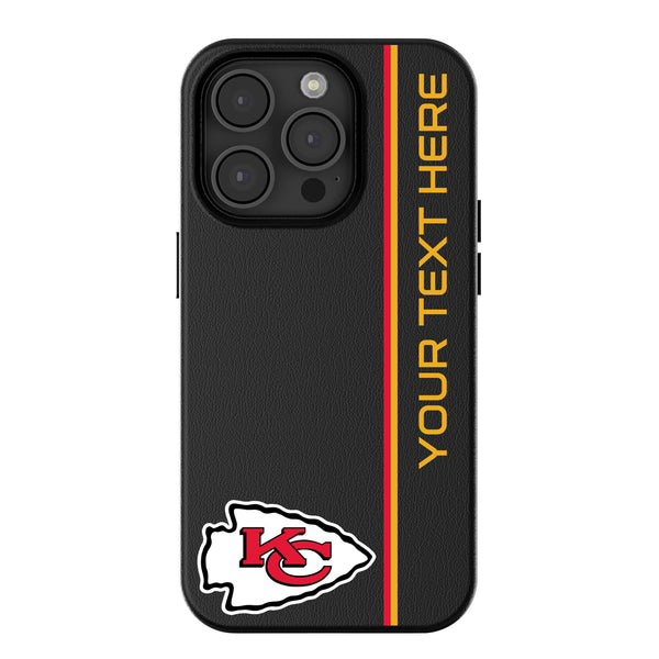 Kansas City Chiefs Personalized Sidebard iPhone MagSafe Compatible Phone Case for Apple iPhone