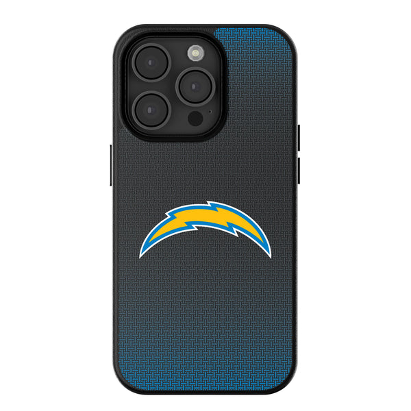 Los Angeles Chargers Linen iPhone MagSafe Compatible Phone Case for Apple iPhone