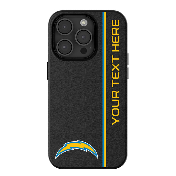 Los Angeles Chargers Personalized Sidebard iPhone MagSafe Compatible Phone Case for Apple iPhone