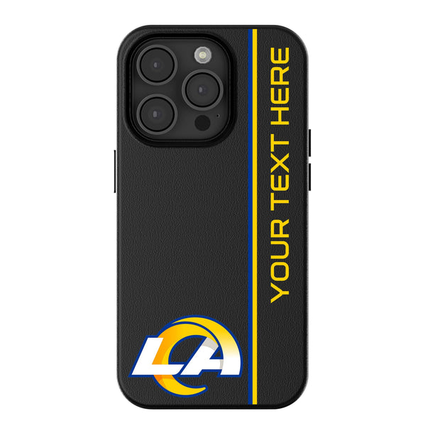 Los Angeles Rams Personalized Sidebard iPhone MagSafe Compatible Phone Case for Apple iPhone