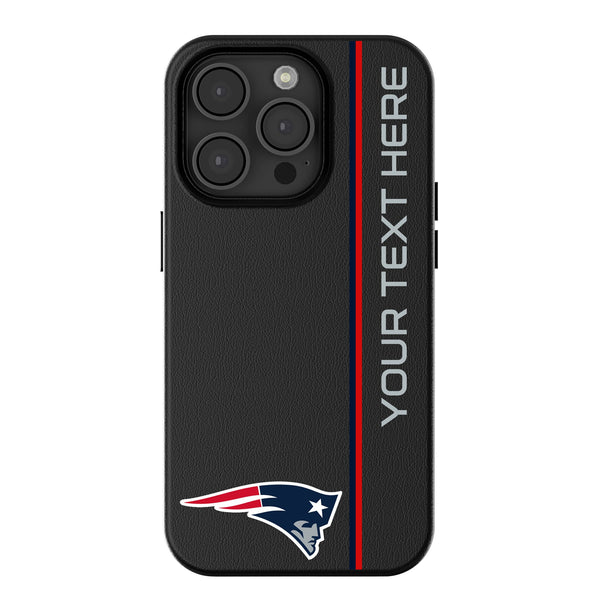 New England Patriots Personalized Sidebard iPhone MagSafe Compatible Phone Case for Apple iPhone