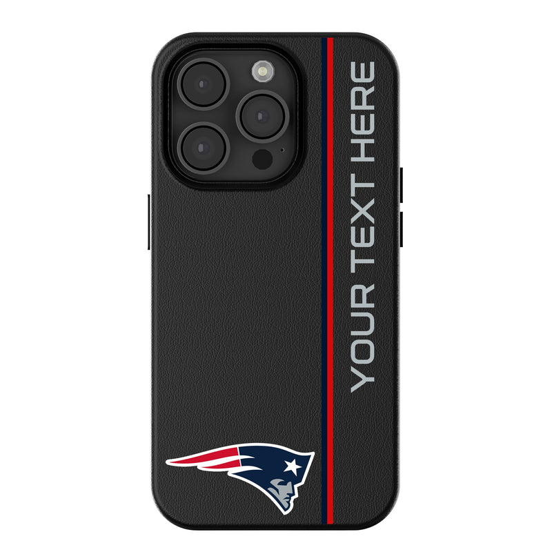 New England Patriots Personalized Sidebard iPhone MagSafe Compatible Phone Case for Apple iPhone