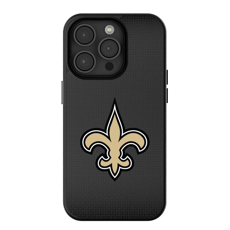 New Orleans Saints Linen iPhone MagSafe Compatible Phone Case for Apple iPhone