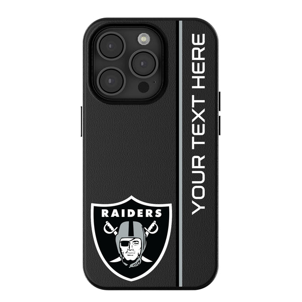Las Vegas Raiders Personalized Sidebard iPhone MagSafe Compatible Phone Case for Apple iPhone