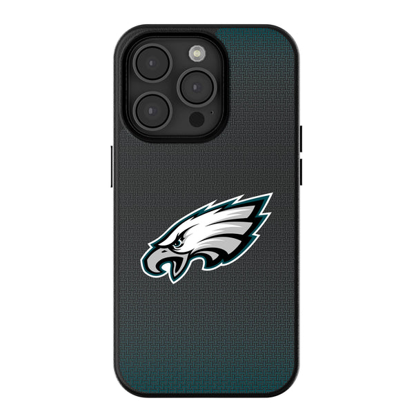 Philadelphia Eagles Linen iPhone MagSafe Compatible Phone Case for Apple iPhone