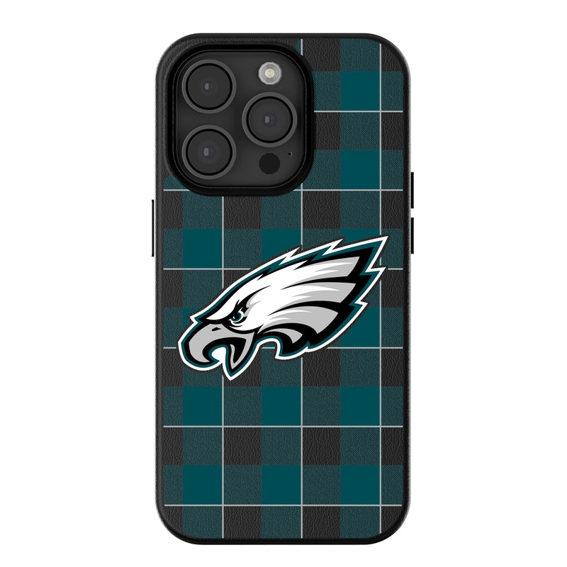 Philadelphia Eagles Plaid iPhone MagSafe Compatible Phone Case for Apple iPhone