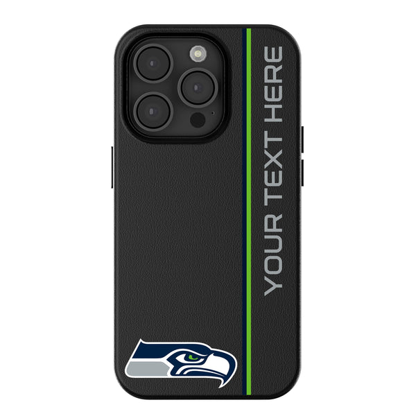 Seattle Seahawks Personalized Sidebard iPhone MagSafe Compatible Phone Case for Apple iPhone