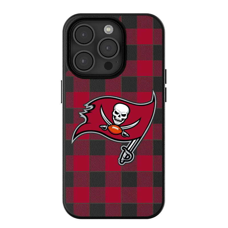 Tampa Bay Buccaneers Plaid iPhone MagSafe Compatible Phone Case for Apple iPhone