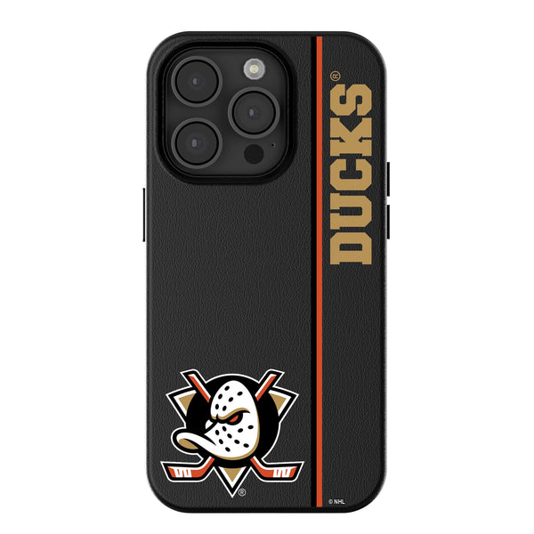 Anaheim Ducks Personalized Sidebard iPhone MagSafe Compatible Phone Case for Apple iPhone