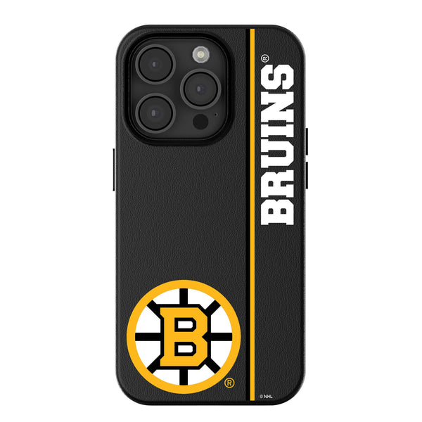 Boston Bruins Personalized Sidebard iPhone MagSafe Compatible Phone Case for Apple iPhone
