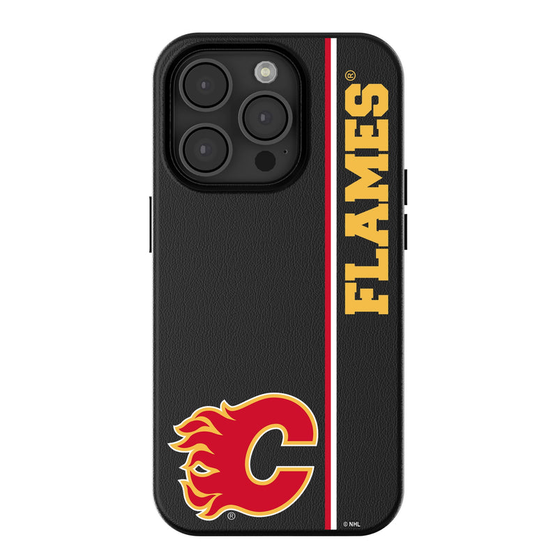 Calgary Flames Personalized Sidebard iPhone MagSafe Compatible Phone Case for Apple iPhone