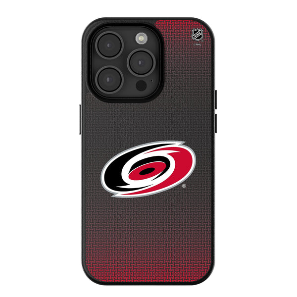Carolina Hurricanes Linen iPhone MagSafe Compatible Phone Case for Apple iPhone