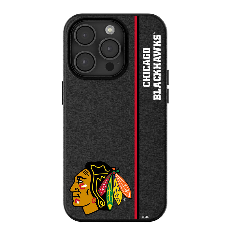 Chicago Blackhawks Sidebar iPhone MagSafe Compatible Phone Case