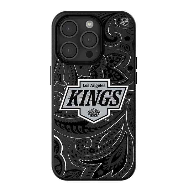 LA Kings Paisley iPhone MagSafe Compatible Phone Case