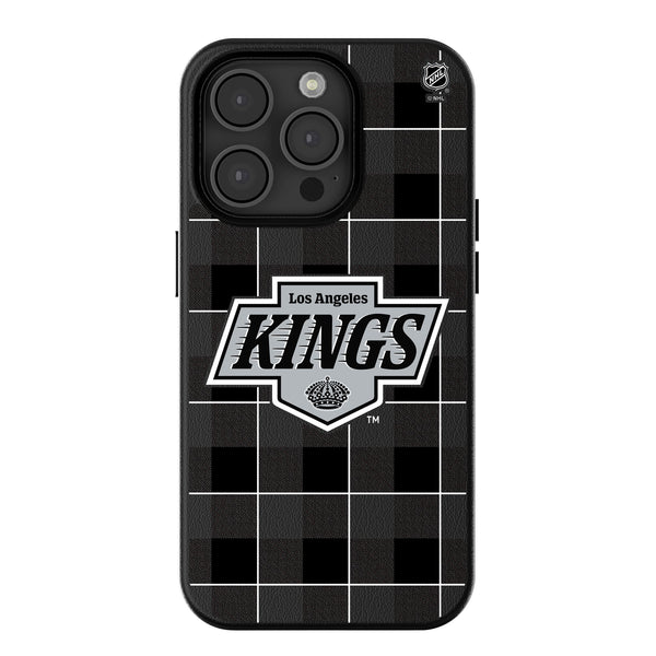 LA Kings Plaid iPhone MagSafe Compatible Phone Case