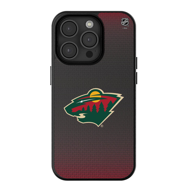 Minnesota Wild Linen iPhone MagSafe Compatible Phone Case for Apple iPhone