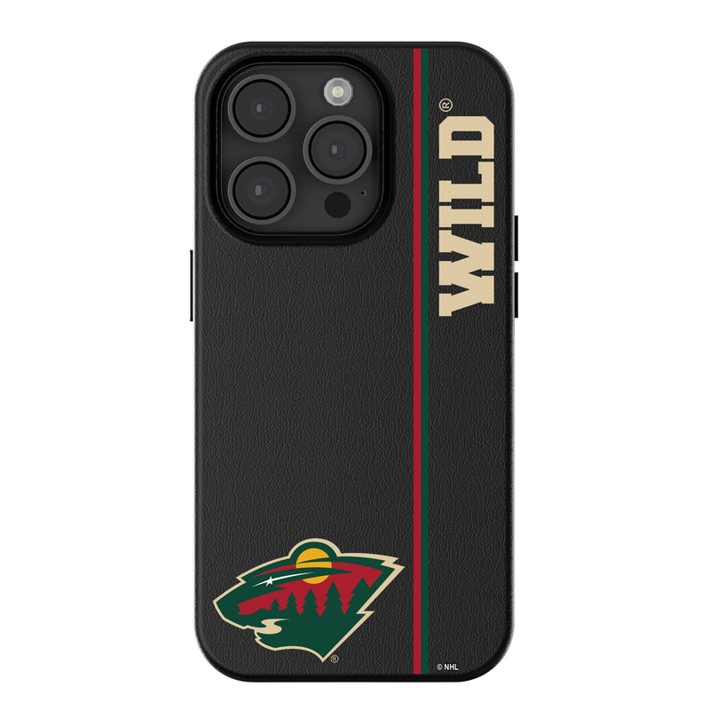 Minnesota Wild Personalized Sidebard iPhone MagSafe Compatible Phone Case for Apple iPhone