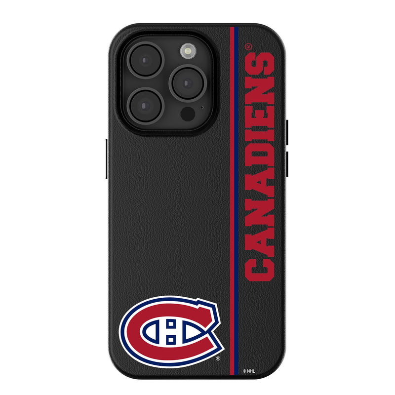 Montreal Canadiens Personalized Sidebard iPhone MagSafe Compatible Phone Case for Apple iPhone