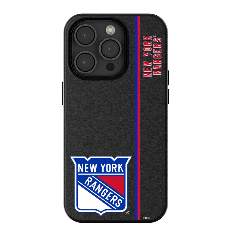 New York Rangers Sidebar iPhone MagSafe Compatible Phone Case