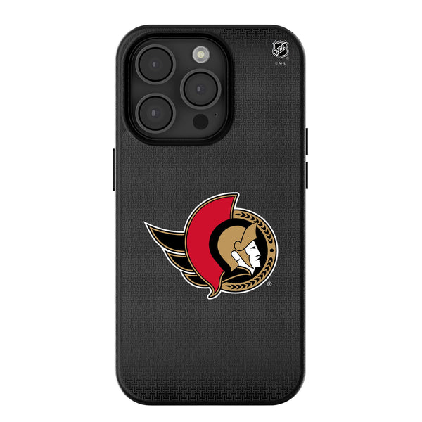Ottawa Senators Linen iPhone MagSafe Compatible Phone Case for Apple iPhone