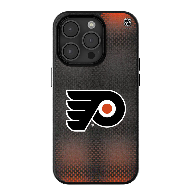 Philadelphia Flyers Linen iPhone MagSafe Compatible Phone Case for Apple iPhone