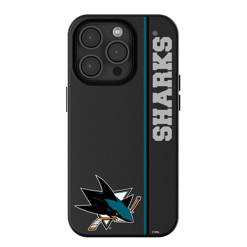 San Jose Sharks Personalized Sidebard iPhone MagSafe Compatible Phone Case for Apple iPhone