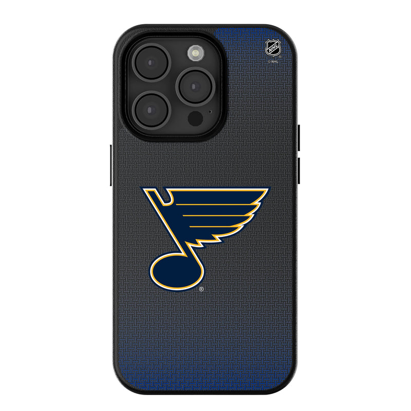 St. Louis Blues Linen iPhone MagSafe Compatible Phone Case for Apple iPhone