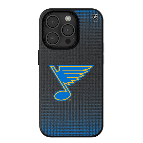 St. Louis Blues Linen iPhone MagSafe Compatible Phone Case for Apple iPhone