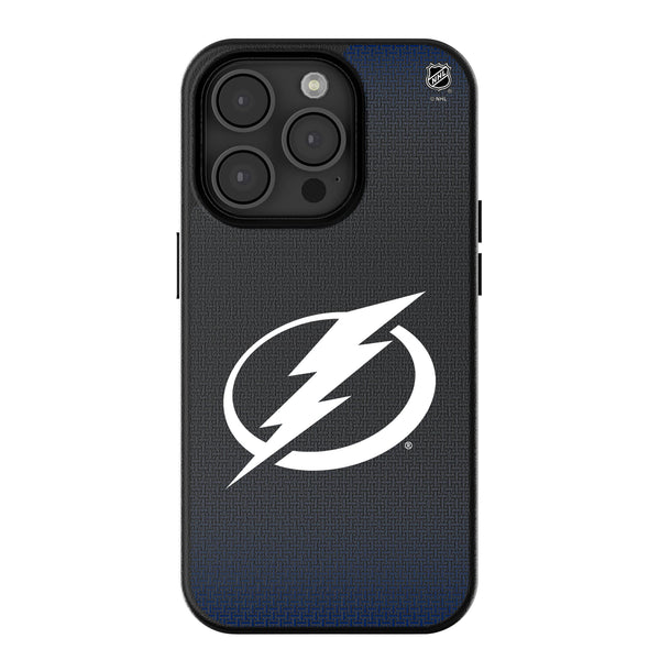 Tampa Bay Lightning Linen iPhone MagSafe Compatible Phone Case for Apple iPhone