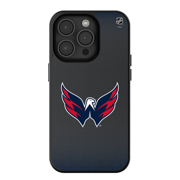 Washington Capitals Linen iPhone MagSafe Compatible Phone Case for Apple iPhone