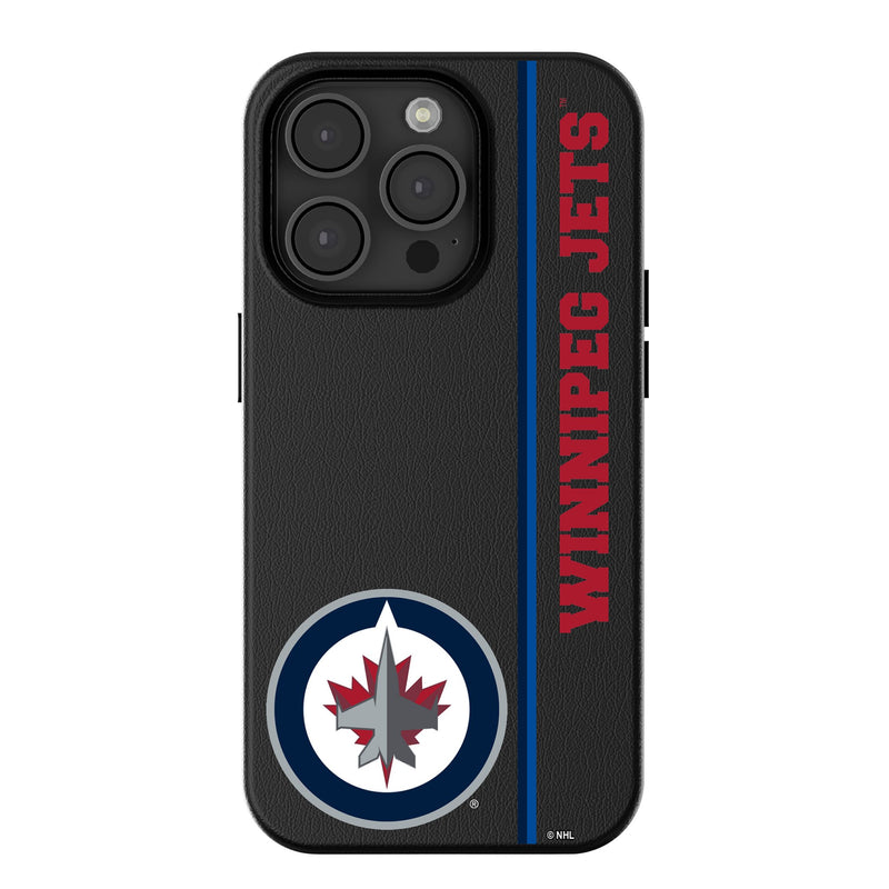 Winnipeg Jets Personalized Sidebard iPhone MagSafe Compatible Phone Case for Apple iPhone