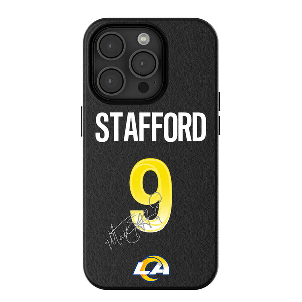 Matthew Stafford Los Angeles Rams 9 Ready iPhone MagSafe Compatible Phone Case for Apple iPhone