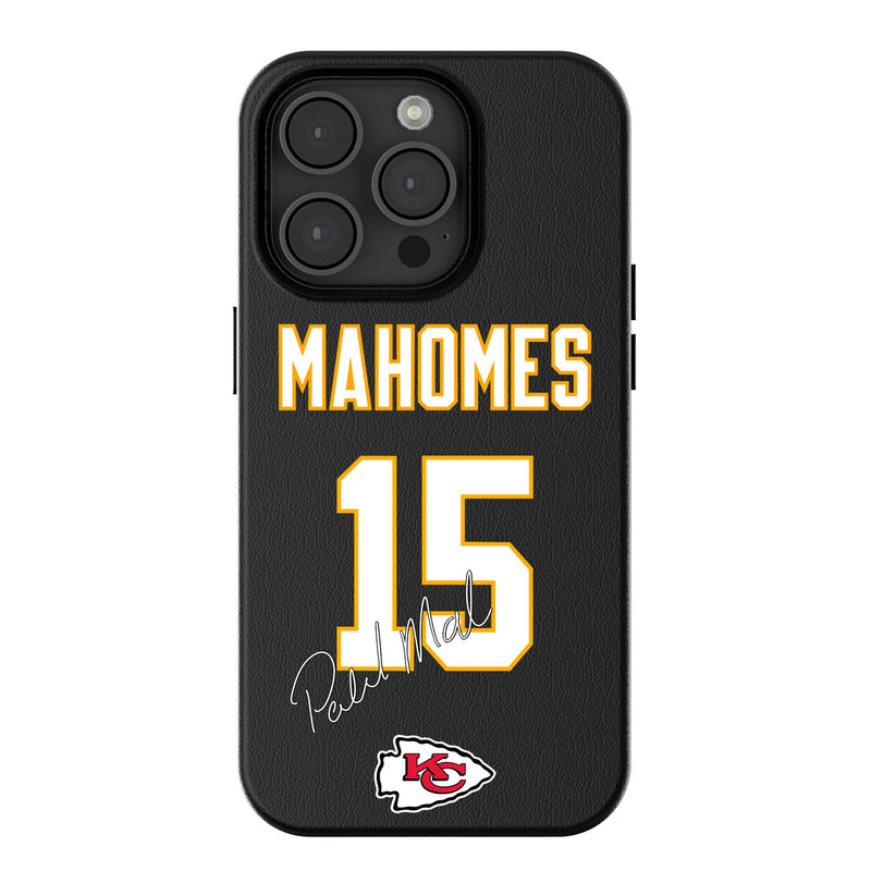 Patrick Mahomes Kansas City Chiefs 15 Ready iPhone MagSafe Compatible Phone Case for Apple iPhone