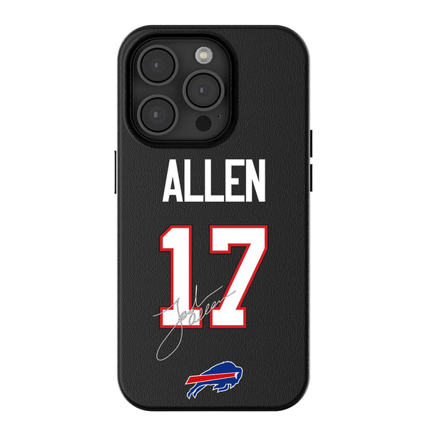 Josh Allen Buffalo Bills 17 Ready iPhone MagSafe Compatible Phone Case for Apple iPhone