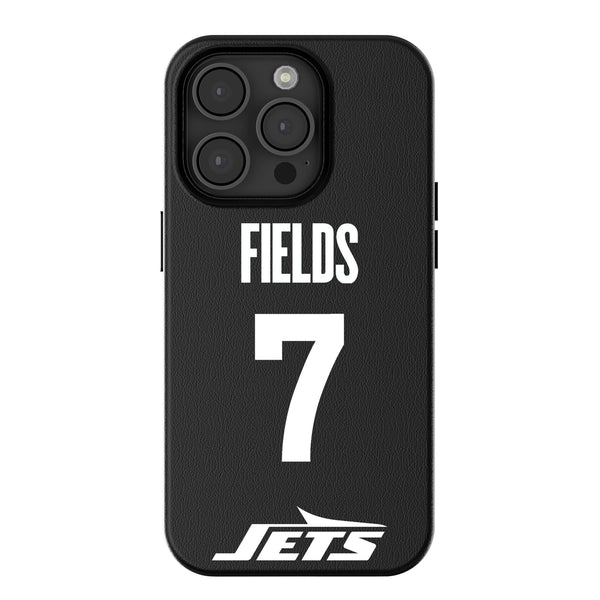 Justin Fields New York Jets 7 Game Tactic iPhone MagSafe Compatible Phone Case for Apple iPhone