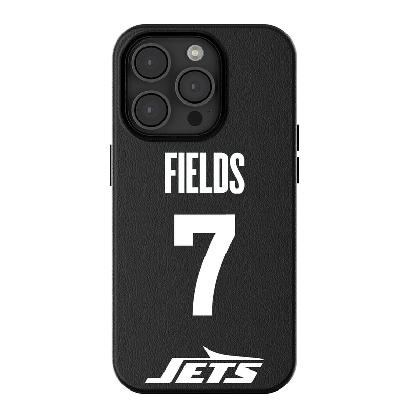 Justin Fields New York Jets 7 Game Tactic iPhone MagSafe Compatible Phone Case for Apple iPhone