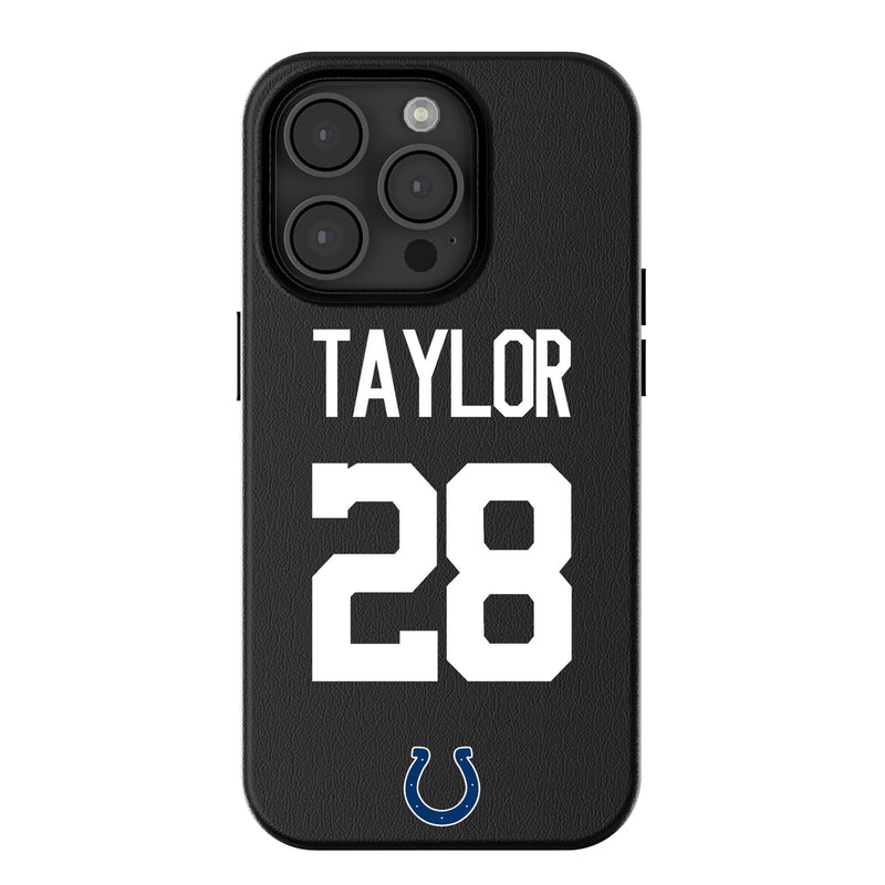 Jonathan Taylor Indianapolis Colts 28 Ready iPhone MagSafe Compatible Phone Case for Apple iPhone