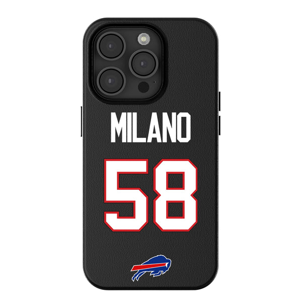 Matt Milano Buffalo Bills 58 Ready iPhone MagSafe Compatible Phone Case for Apple iPhone