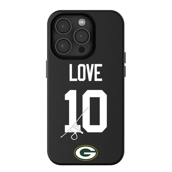 Jordan Love Green Bay Packers 10 Ready iPhone MagSafe Compatible Phone Case for Apple iPhone