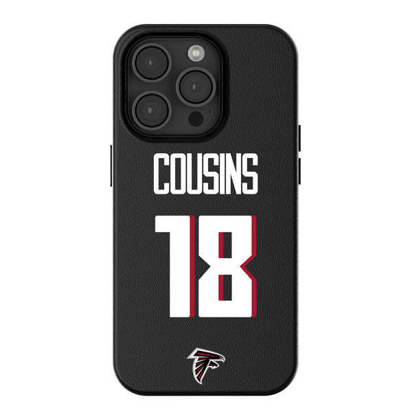 Kirk Cousins Atlanta Falcons 18 Ready iPhone MagSafe Compatible Phone Case for Apple iPhone