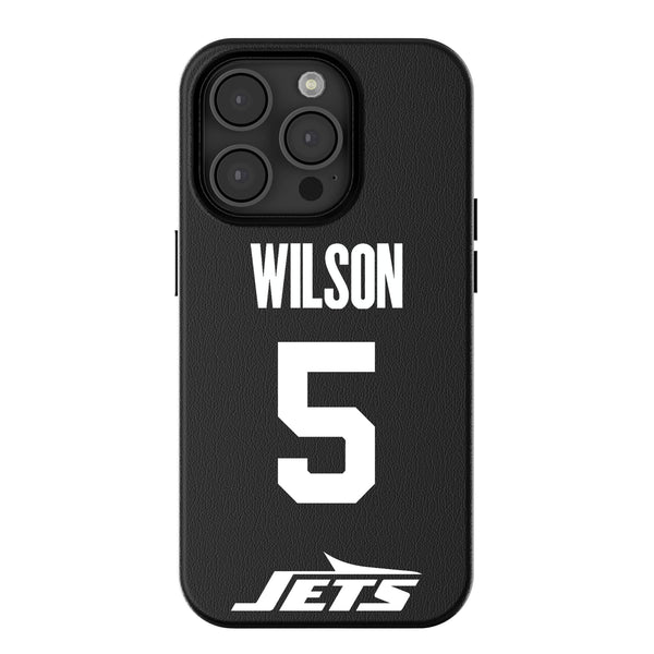 Garrett Wilson New York Jets 5 Ready iPhone MagSafe Compatible Phone Case for Apple iPhone