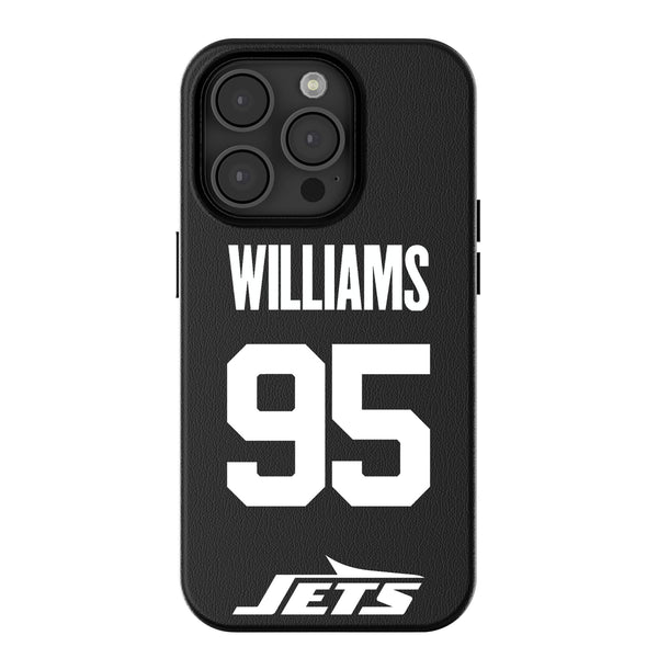 Quinnen Williams New York Jets 95 Ready iPhone MagSafe Compatible Phone Case for Apple iPhone