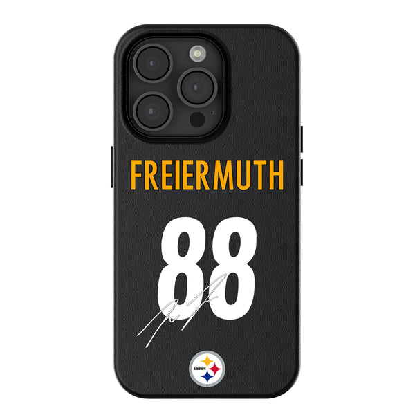 Pat Freiermuth Pittsburgh Steelers 88 Ready iPhone MagSafe Compatible Phone Case for Apple iPhone