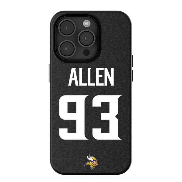 Jonathan Allen Minnesota Vikings 93 Game Tactic iPhone MagSafe Compatible Phone Case for Apple iPhone