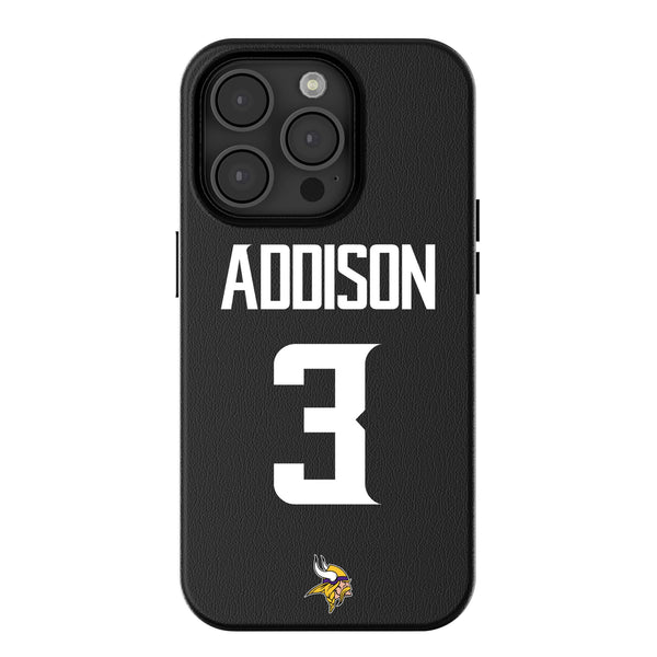 Jordan Addison Minnesota Vikings 3 Ready iPhone MagSafe Compatible Phone Case for Apple iPhone