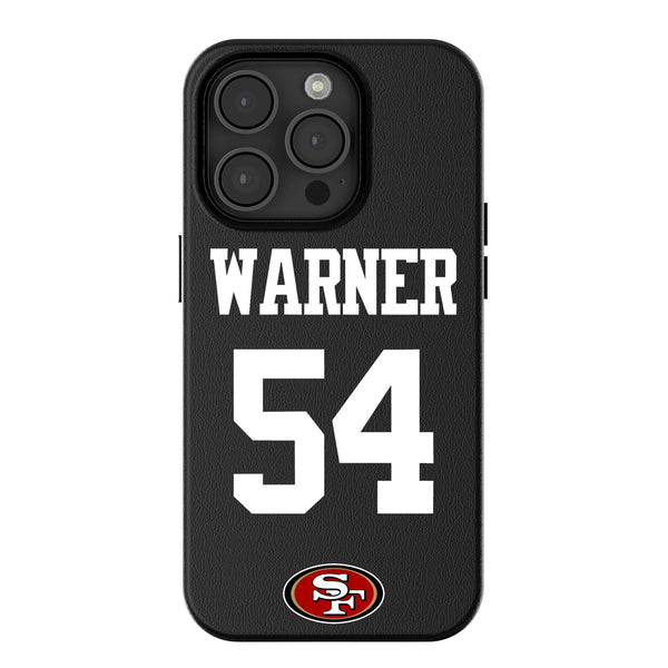 Fred Warner San Francisco 49ers 54 Ready iPhone MagSafe Compatible Phone Case for Apple iPhone