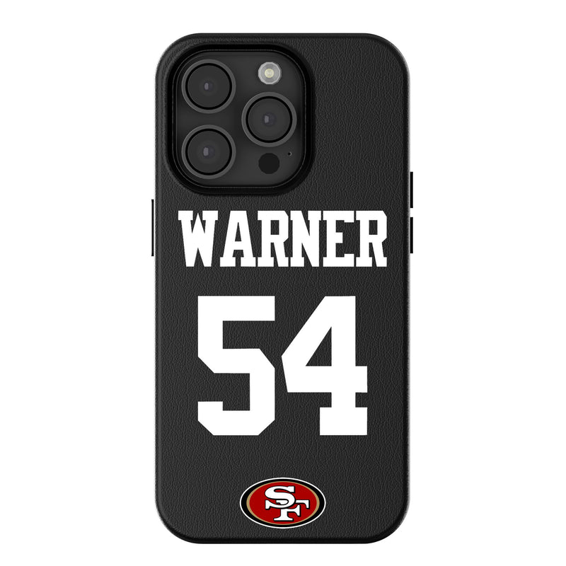 Fred Warner San Francisco 49ers 54 Ready iPhone MagSafe Compatible Phone Case for Apple iPhone